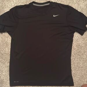 Large Black Nike Dri Fit Tee